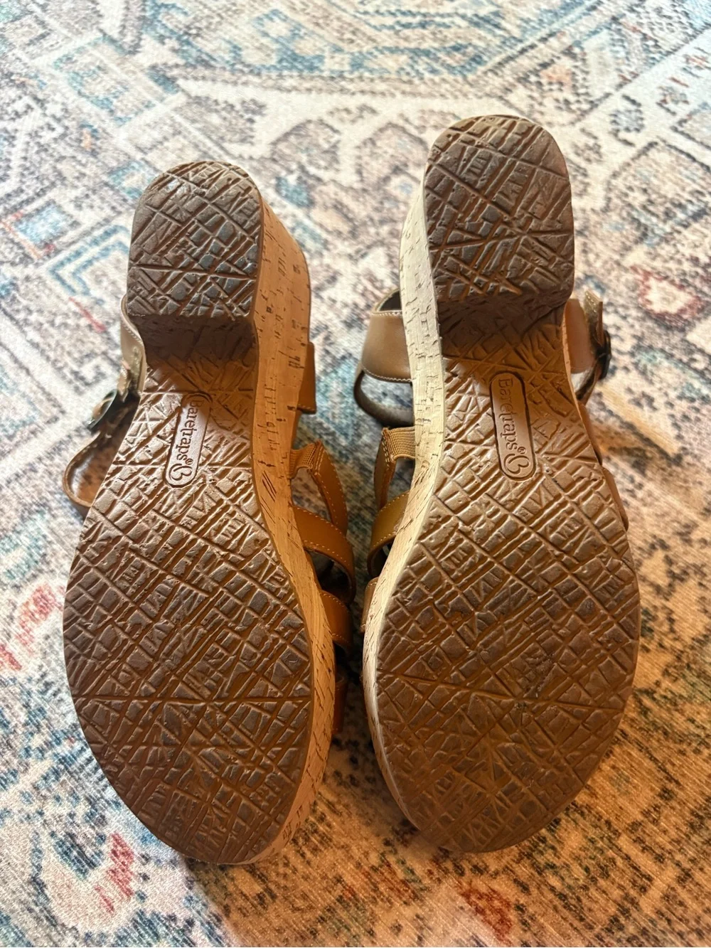 BareTraps wedge cork sandals, Women’s 8.5